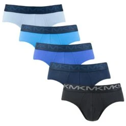Michael Kors 5-pack Lowrise Slips Blauw