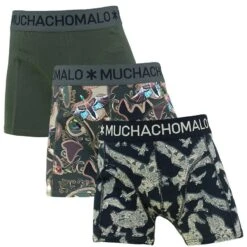 Muchachomalo Jongens 3-pack Boxers Man Duck Multi