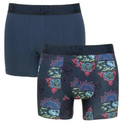 Muchachomalo 2-pack Bamboe Boxers Ments Multi