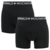 Muchachomalo 2-pack Microfiber Boxers Zwart