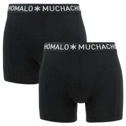 Muchachomalo 2-pack Microfiber Boxers Zwart