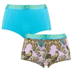 Chicamala Dames 2-pack Boxershorts Chicken Multi