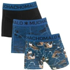 Muchachomalo Jongens 3-pack Boxers Eagle Multi
