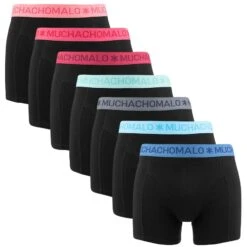 Muchachomalo 7-pack Boxers Combi Zwart