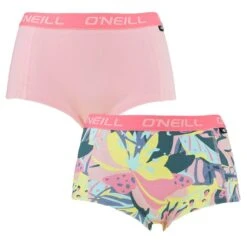O'Neill Dames 2-pack Boxershorts Abstract Flower Multi