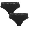 O'Neill Dames 2-pack Brazilians Zwart
