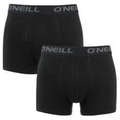 O'Neill 2-pack Boxers Plain Zwart