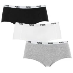 PUMA Dames 3-pack Boxershorts Basic Multi