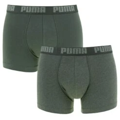 PUMA 2-pack Boxers Basic Groen II