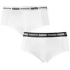 PUMA Dames 2-pack Cotton Modal Mini Boxershorts Wit