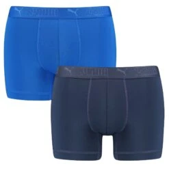 PUMA Sport 2-pack Microfiber Boxers Blauw