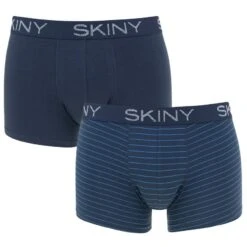 SKINY Selection 2-pack Boxers Streep & Blauw